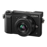 Panasonic Lumix DMC-GX80 Gebruiksaanwijzing