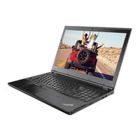 Lenovo ThinkPad L570 Gebruikershandleiding