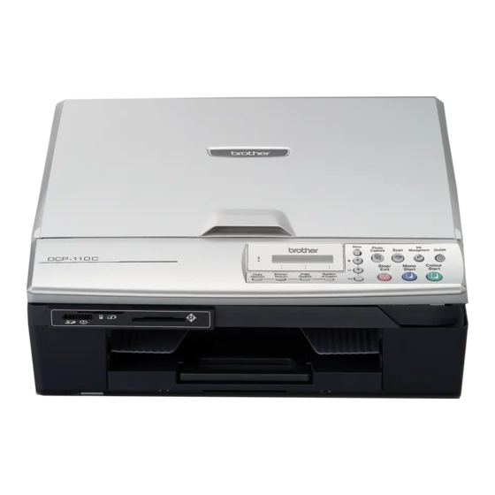 Brother DCP-110C Gebruikershandleiding