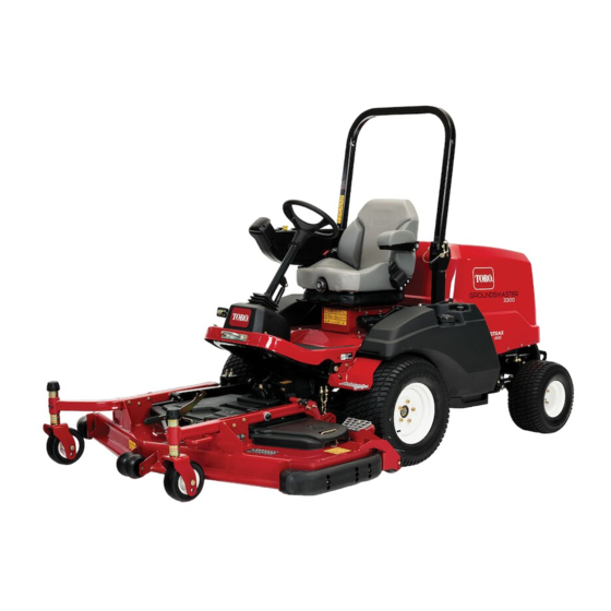 Toro Greensmaster 3300 Series Gebruikershandleiding