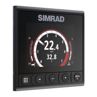 Simrad IS42 Verkorte Handleiding