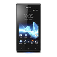 Sony Xperia J ST26i Gebruikershandleiding