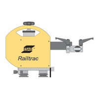 ESAB Railtrac BV2000 Gebruiksaanwijzing