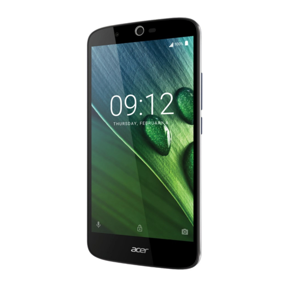 Acer Liquid Zest Plus Gebruikershandleiding