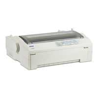 Epson FX-1180+ Beknopte Handleiding