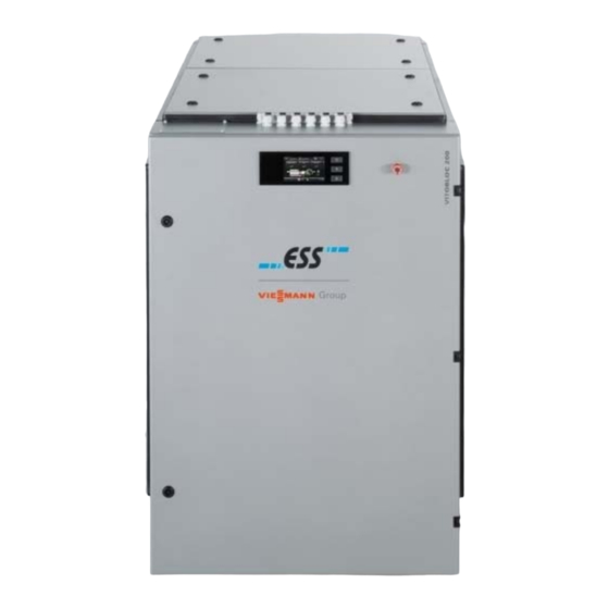 Viessmann ESS VITOBLOC 200 EM-20/39 Montagehandleiding