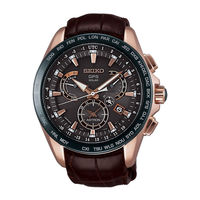 Seiko Astron 8x53 GPS Solar Gebruiksaanwijzing