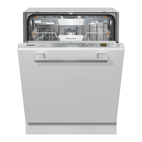 Miele G 5260 Gebruiksaanwijzing