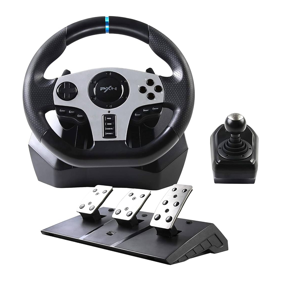 PXN V9 - Gaming Racestuur met Pedalen Handleiding