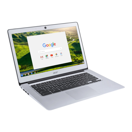 Acer Chromebook 14 CB3-431 Gebruikershandleiding