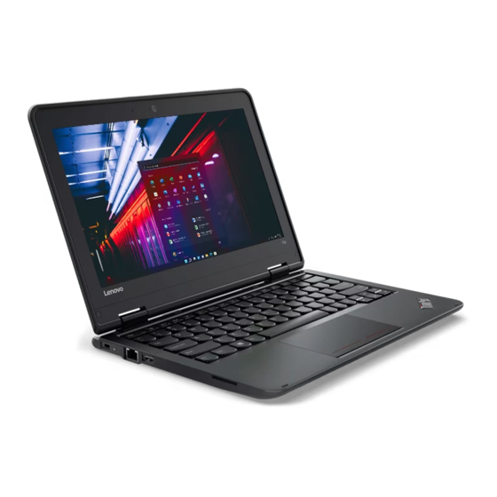 Lenovo ThinkPad 11e Chromebook 4th Gen Gebruikershandleiding