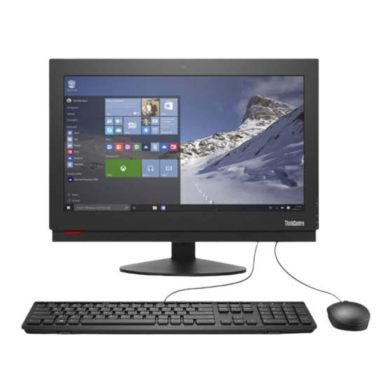 Lenovo ThinkCentre M700z Gebruikershandleiding