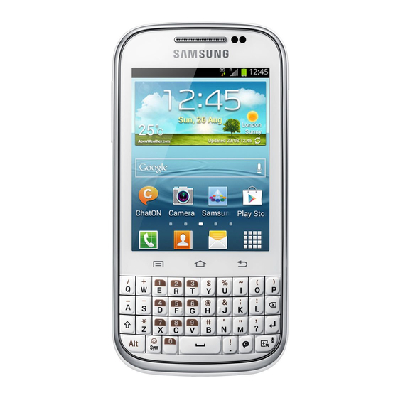 Samsung GT-B5330 Gebruiksaanwijzing