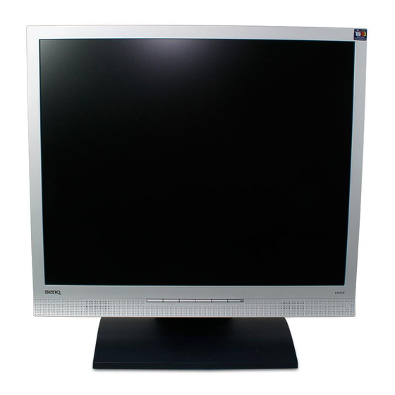 BenQ FP73E Gebruikershandleiding