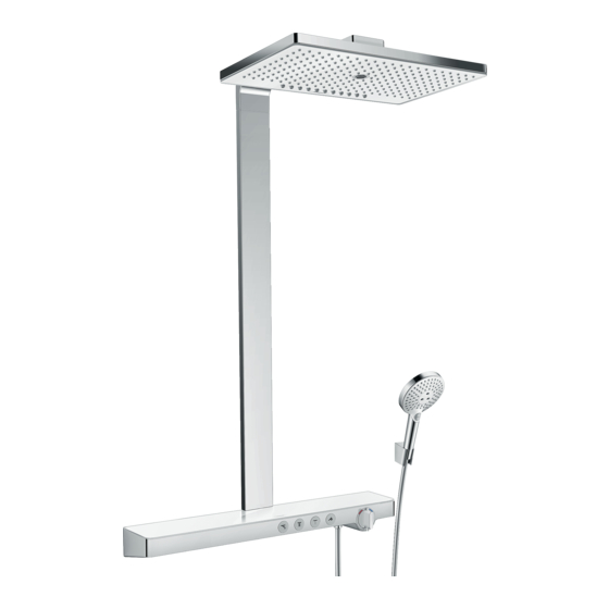 Hansgrohe Rainmaker Select 460 3jet Showerpipe 27106400 Gebruiksaanwijzing
