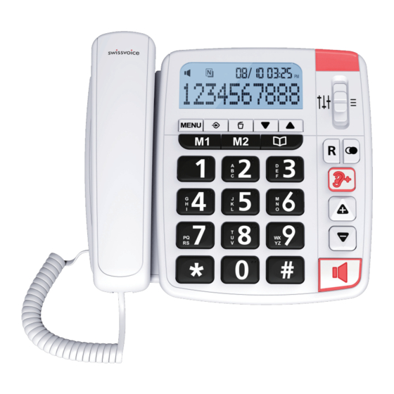 Swissvoice Xtra 1150 Gebruikershandleiding