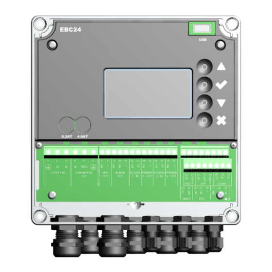 exodraft EBC24 Installatie- En Bedieningsinstructies