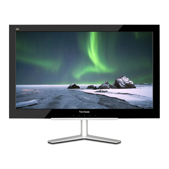 ViewSonic VX2460h-LED Gebruikshandleiding