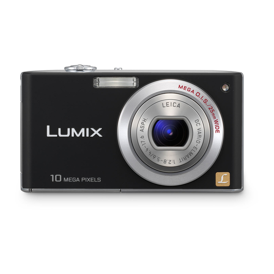 Panasonic Lumix DMC-FX35 Gebruiksaanwijzing