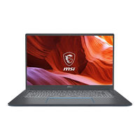 MSI Prestige 15 A10SC Gebruikershandleiding