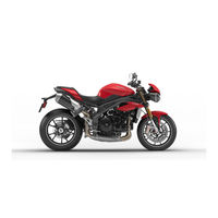 Triumph Street Triple S Gebruikershandleiding