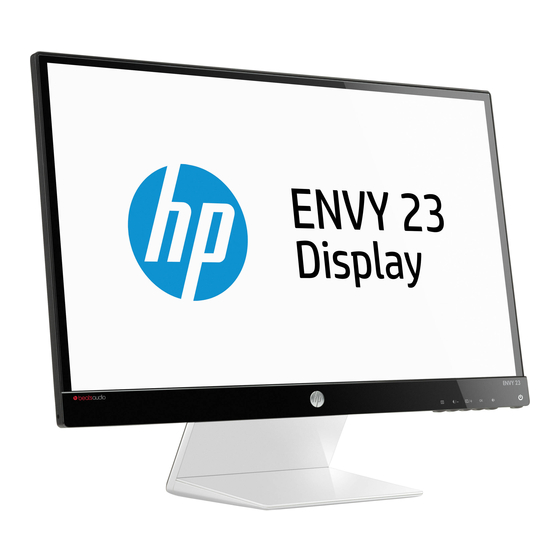 HP ENVY 23 IPS Gebruikershandleiding