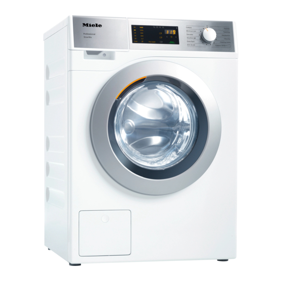 Miele PWM 300 SmartBiz Gebruiksaanwijzing