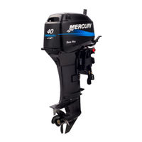 Mercury Marine Go Bloldly 40 Marathon Handleiding Voor Onderhoud En Installatie