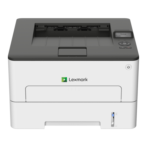 Lexmark B2236 Series Gebruikershandleiding