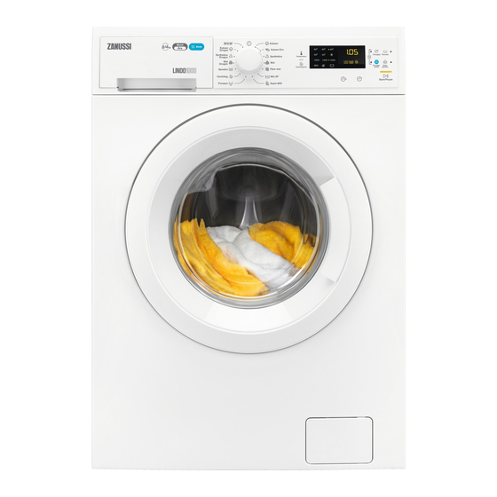 Zanussi ZWD 8169 NW Gebruiksaanwijzing