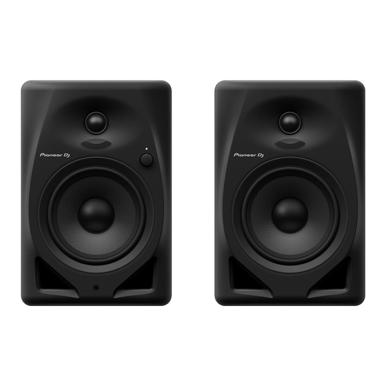 PIONEER DJ DM-50D Gebruikershandleiding