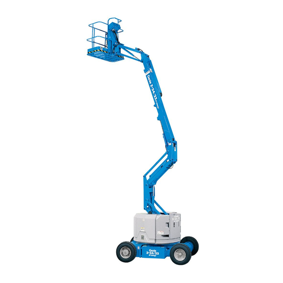 Genie Z-34/22 Bi-Energy Power Bedieningshandleiding