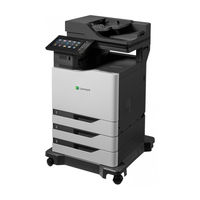 Lexmark XC8163 Gebruikershandleiding