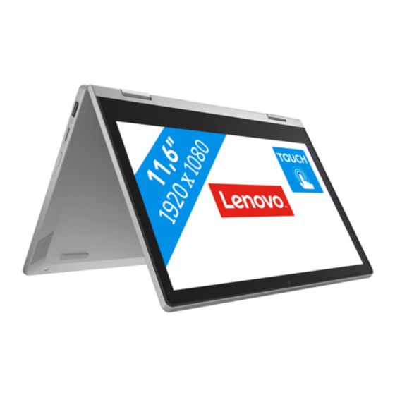 Lenovo 82B2004NMH Gebruikershandleiding