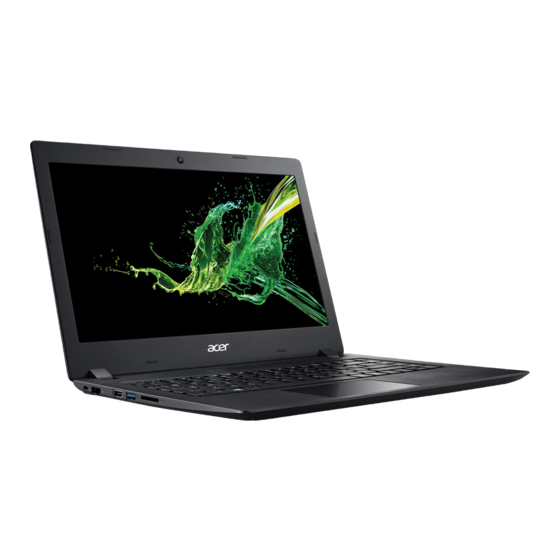 Acer Aspire 1 Gebruikershandleiding