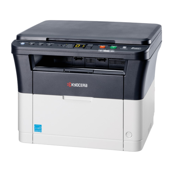 Kyocera Ecosys FS-1020MFP Gebruikershandleiding