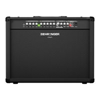 Behringer VIRTUBE VT250FX Installatiehandleiding