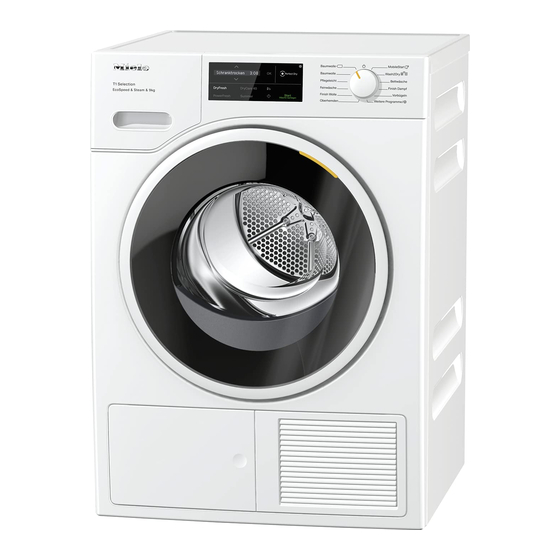 Miele TSL 783 WP Gebruiksaanwijzing