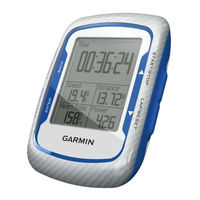 Garmin EDGE 500 Gebruikershandleiding