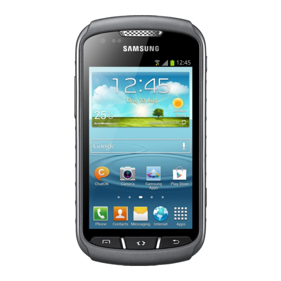 Samsung GT-S7710 Gebruiksaanwijzing