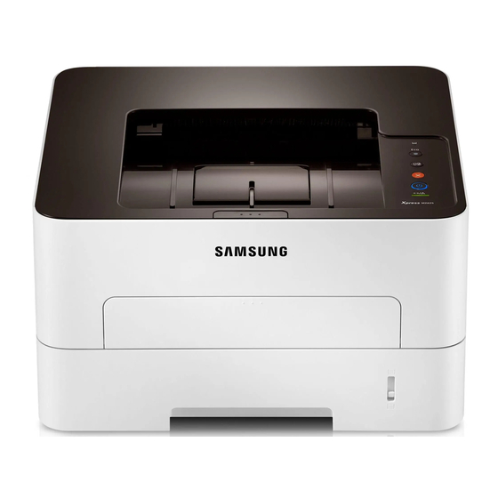 Samsung Xpress M262 Series Gebruikershandleiding