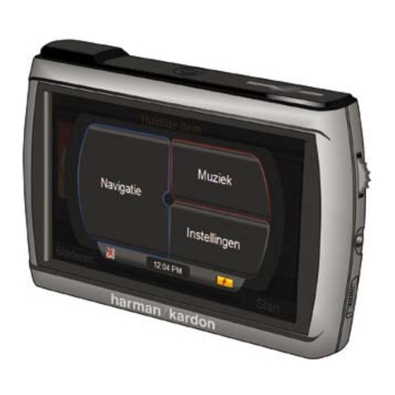 Harman Kardon guide+play GPS-300WE Handleiding