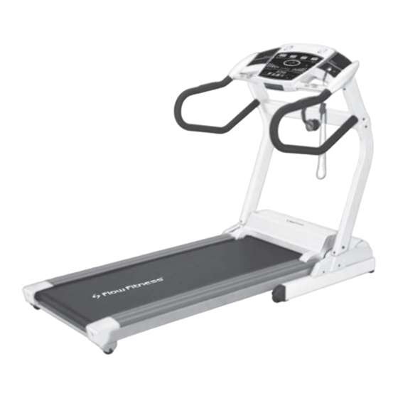 Flow Fitness RUNNER DTM500 Gebruiksaanwijzing