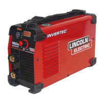 Lincoln Electric INVERTEC 160SX Gebruiksaanwijzing