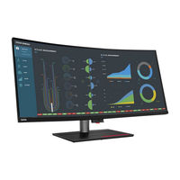 Lenovo ThinkVision P40w-20 WUHD Gebruikershandleiding