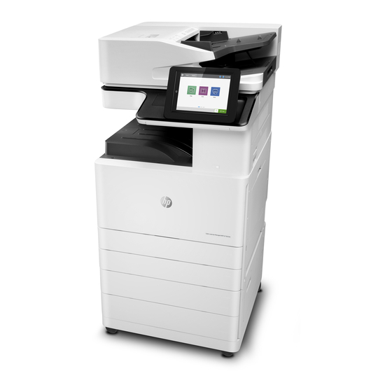 HP Color LaserJet Managed Flow MFP E87640 Bedieningshandleiding