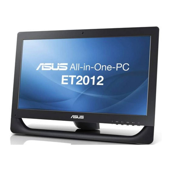 ASus ET2012 Series Gebruikershandleiding