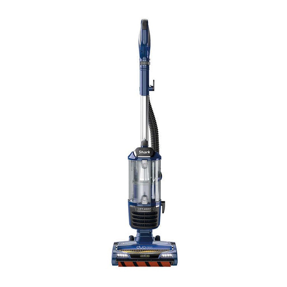 Shark DuoClean Performance Lift-Away UV700 Series Handleiding