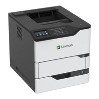 Lexmark MS826 Gebruikershandleiding