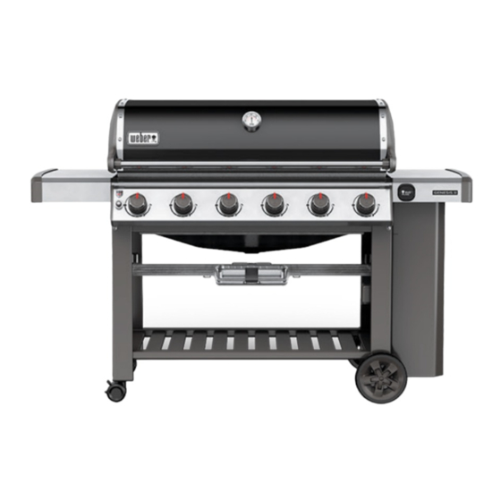 Weber GENESIS II E-210 GBS Gebruikershandleiding